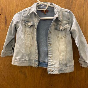 Girl's size 18 Months 7 Jeans Jacket New
